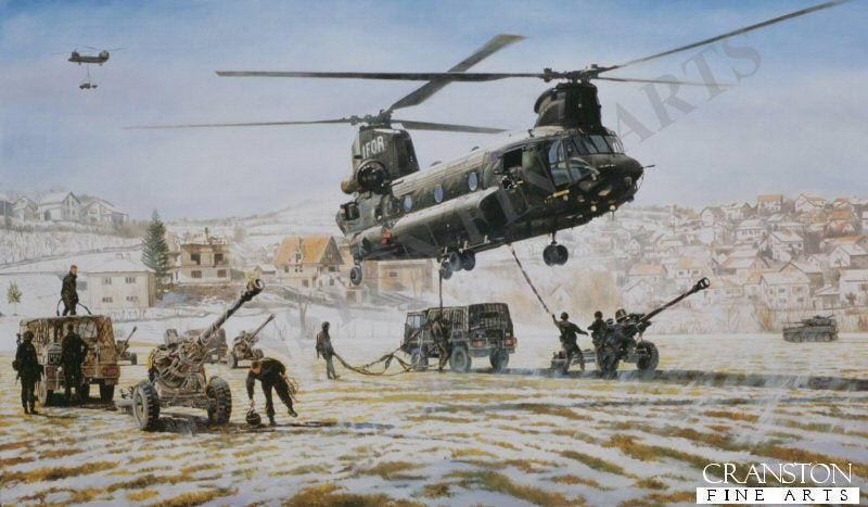 Gun Lift at Mrkonjic Grad by David Rowlands.
