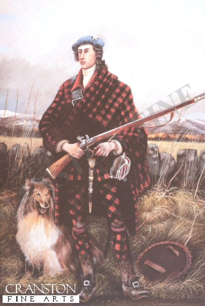 Jacobite Officer 1745 by Ian Cameron Ritchie.