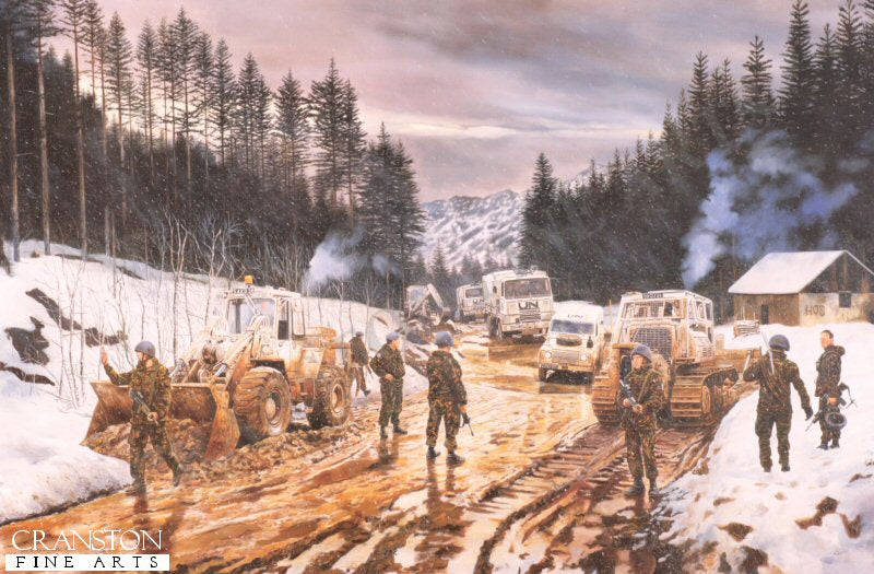 Clearing the Way - Royal Engineer Regiment by David Rowlands.