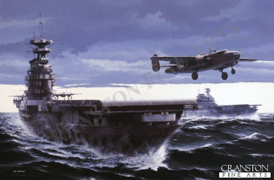 USS Hornet. Doolittles Raiders by Ivan Berryman.