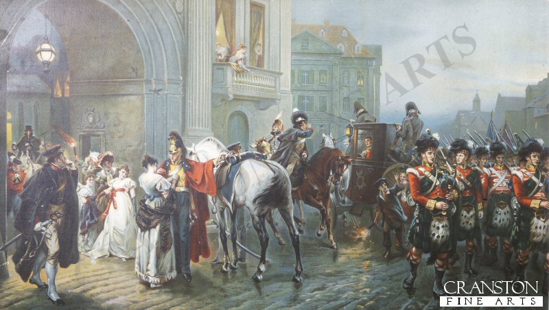 Summoned to Waterloo by Robert Hillingford.