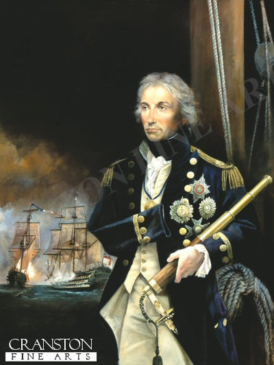 Portrait of Admiral Nelson by Chris Collingwood.