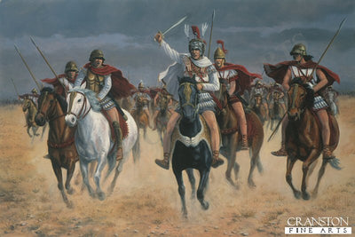 Alexander at Arbela, Plain of Gaugamela, Iraq, 331BC by David Pentland.