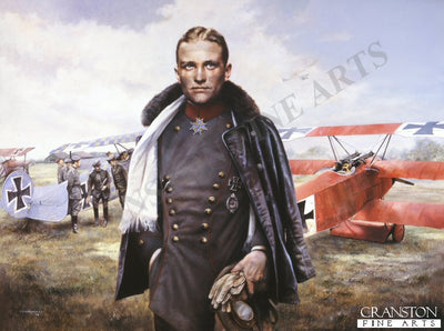 Baron Von Richthofen, March 1918 by Chris Collingwood.