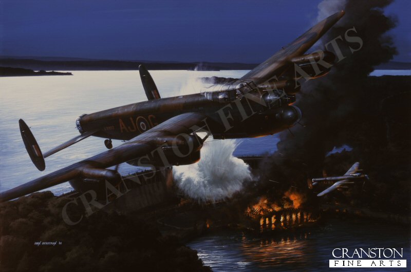 Operation Chastise - The Night They Broke the Dams by Ivan Berryman. (C)