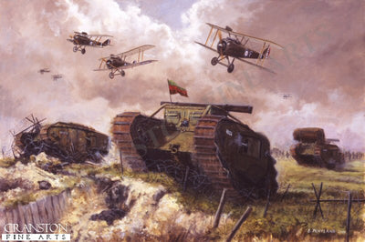 To the Green Fields Beyond, Cambrai, France, 20th November 1917 by David Pentland.