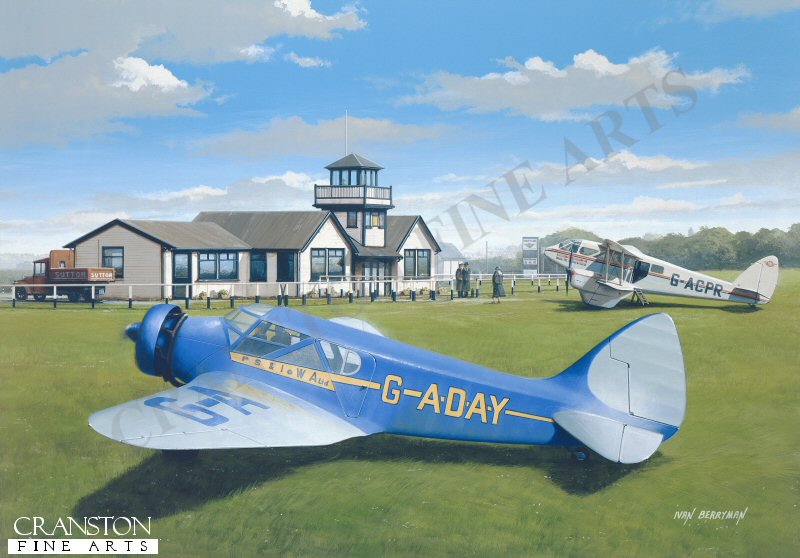 Ryde Airport, 1936 by Ivan Berryman.