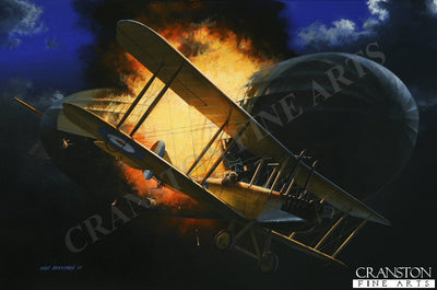 William Leefe-Robinson by Ivan Berryman. (B)