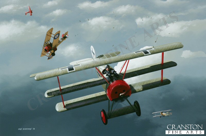 Leutnant Wolfram von Richthofen by Ivan Berryman. (B)