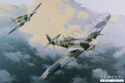 Spitfire Mk.IXE by Ivan Berryman.
