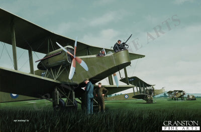 Handley Page 0/400s by Ivan Berryman. (B)