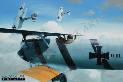 Oberleutnant Oskar Freiherr von Boenigk by Ivan Berryman.