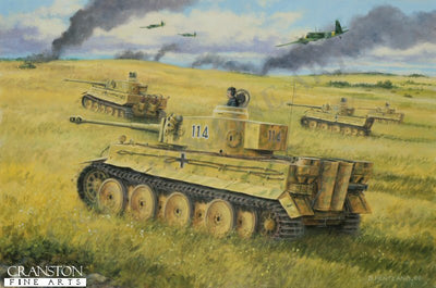 Alfred Rubbel at Kursk by David Pentland. (B)