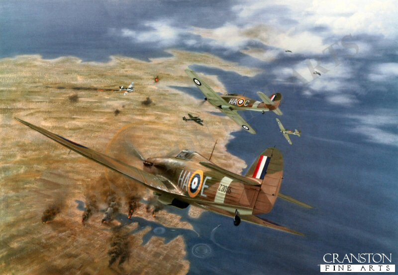 Merlins over Malta by Gerald Coulson.