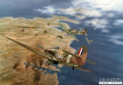 Merlins over Malta by Gerald Coulson. (B)