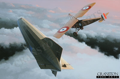 Lieutenant Reginald Warneford by Ivan Berryman. (B)