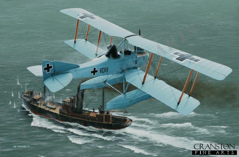 Friedrichshafen FF.33 by Ivan Berryman.