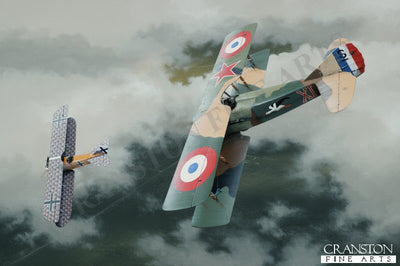 Capitaine Rene Fonck by Ivan Berryman. (B)