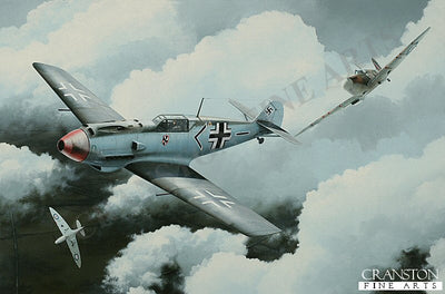 Flt Lt Walter Lawson by Ivan Berryman. (B)