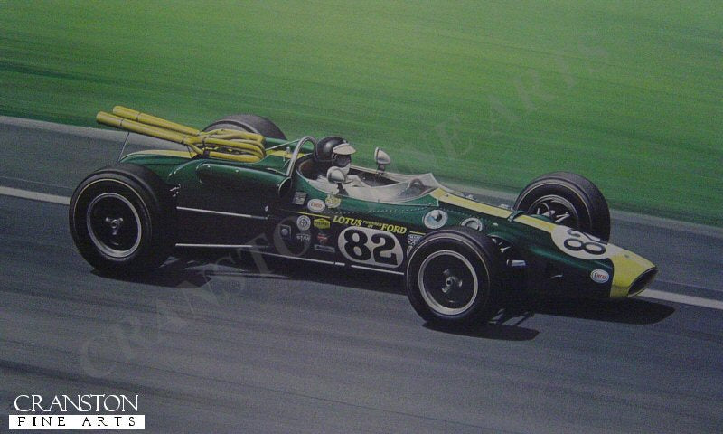 Jim Clark by Ray Goldsbrough.