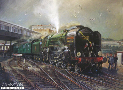 Golden Arrow by Terence Cuneo.