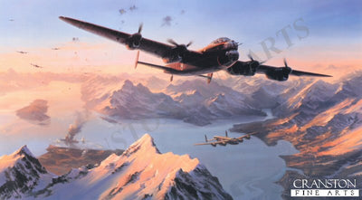 Sinking the Tirpitz by Nicolas Trudgian. (B)