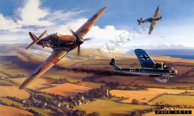 Holding the Line - The Battle of Britain by Nicolas Trudgian. (B)