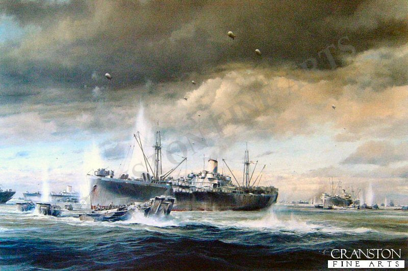 D-Day Normandy Landings by Robert Taylor.