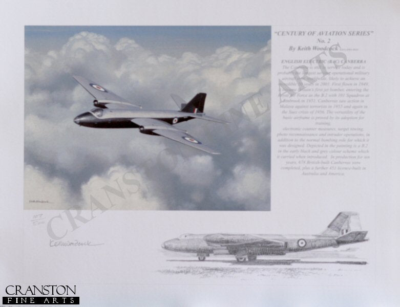 English Electric (BAC) Canberra by Keith Woodcock.