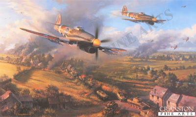 Typhoons at Falaise by Nicolas Trudgian. (B)