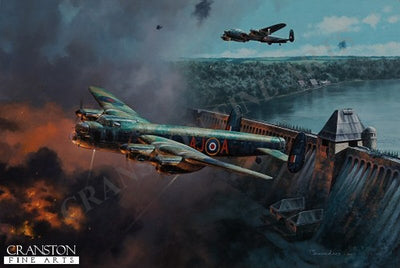 Breaching the Möhne by Anthony Saunders.