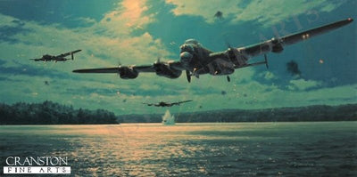 Approach to the Möhne Dam by Anthony Saunders.