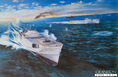 Schnell Boats Operating in the Baltic by Randall Wilson.