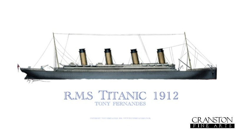 RMS Titanic 1912 by Tony Fernandes.