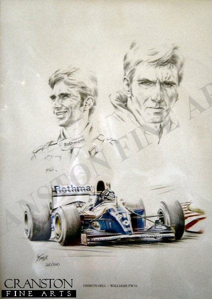 Damon Hill - Williams FW16 by S Taylor.