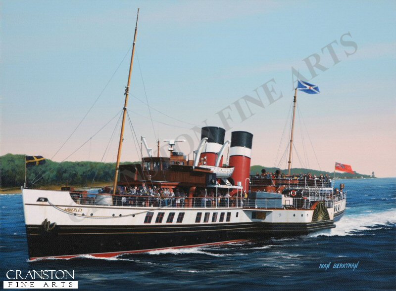 PS Waverley by Ivan Berryman.