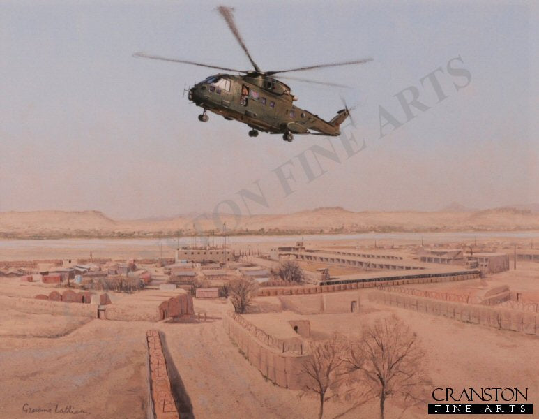 Merlin Over Musa Qaleh by Graeme Lothian. (B)