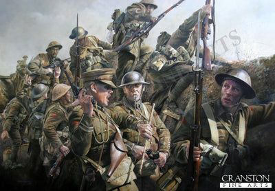 The Burning Moment - 1916- The Somme by Chris Collingwood.