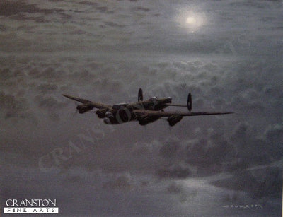 Moonlit Lancaster by Gerald Coulson. (B)