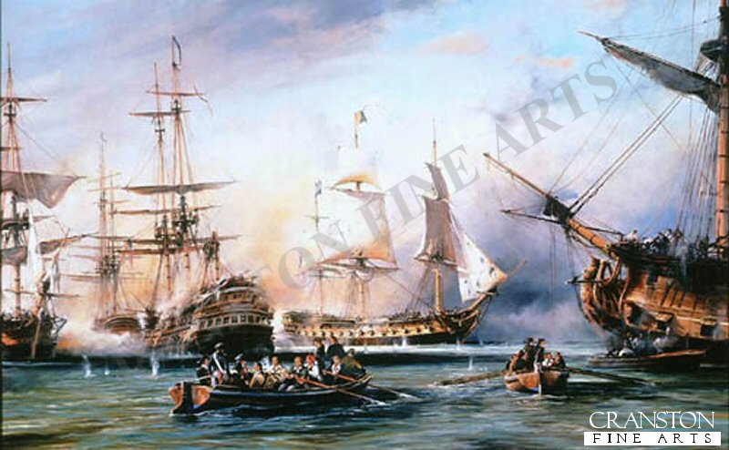 Battle of the Nile by Robert Taylor.