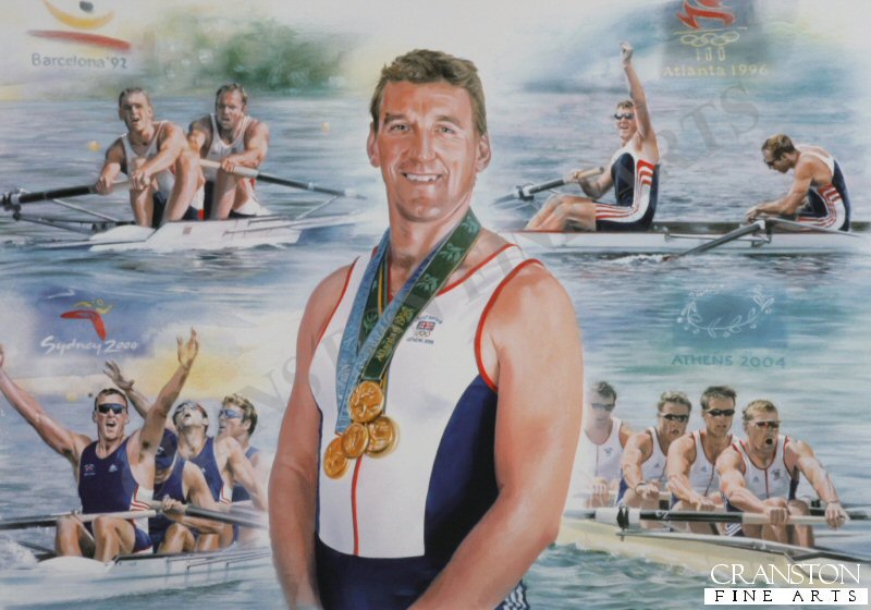 Sir Matthew Pinsent CBE by James Owen.