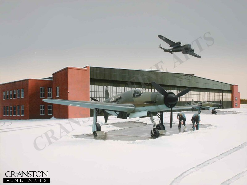 Snowbound at Oberpfaffenhoffen by Ivan Berryman. (B)