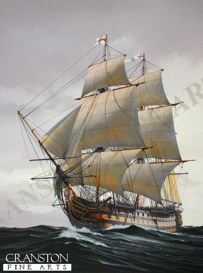 HMS Victory by Ivan Berryman. (B)