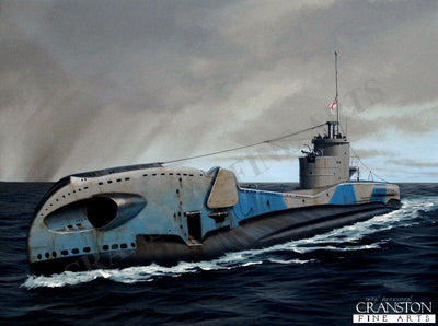 HMS Thrasher by Ivan Berryman. (C)