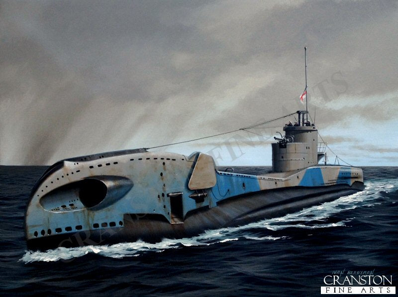 HMS Thrasher by Ivan Berryman. (B)