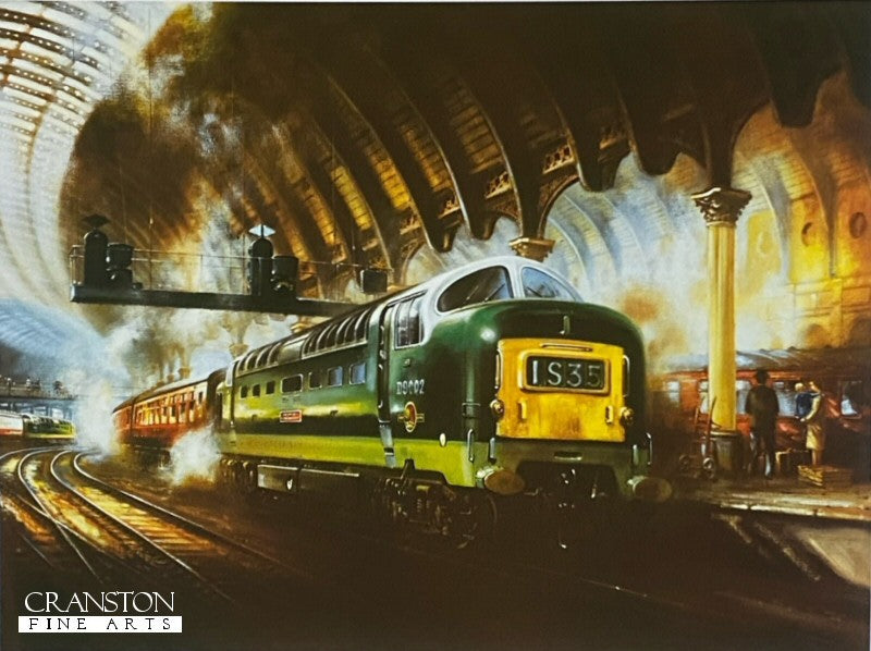Deltic D9002 at York by David Weston