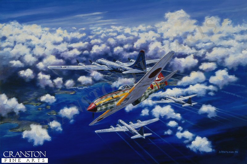 Mission to Yokohama, Japan, June 1944 by David Pentland.