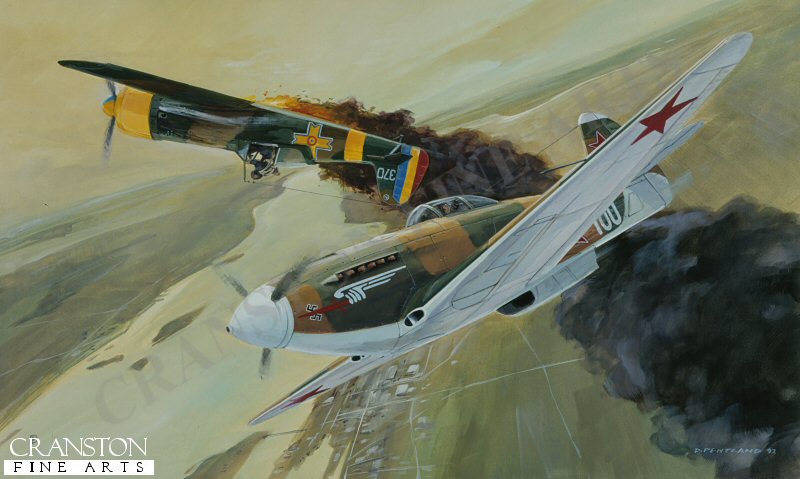 Duel on the Dnepr, Southen Russia, Summer 1943 by David Pentland.
