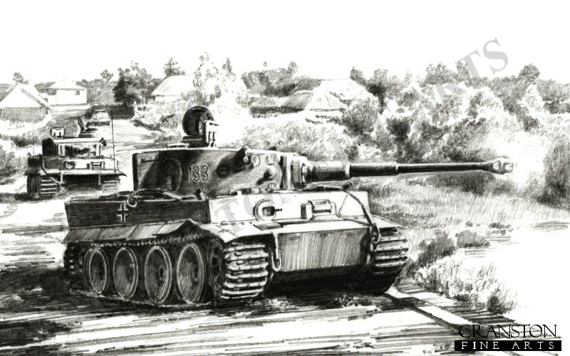 Max and Moritz, Retreat from the Donets, Russia, July to September 1943 by David Pentland.