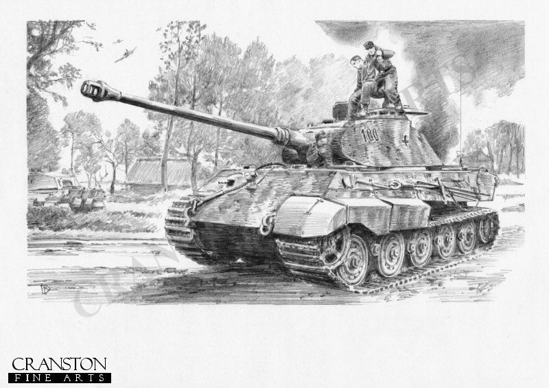 Farewell to a Friend, Normandy, France 5th August 1944 by David Pentland. (B)